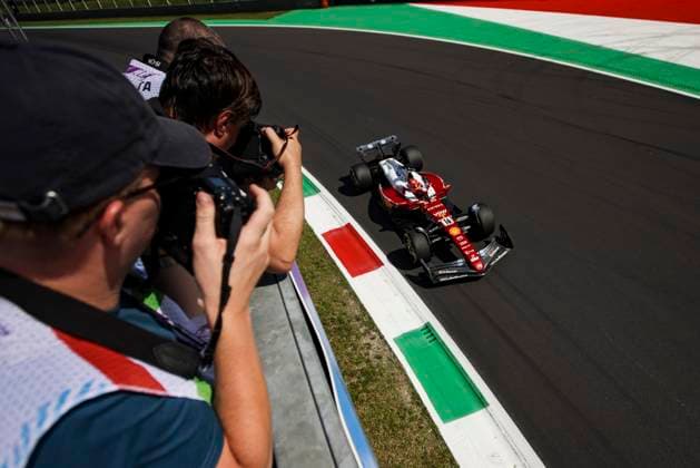 16 Charles Leclerc MCO, Scuderia Ferrari HP , F1 Grand Prix of Italy at Autodromo Nazionale Monza on September 6, 2025 in Monza, Italy Photo by HOCH ZWEI Monza Italy