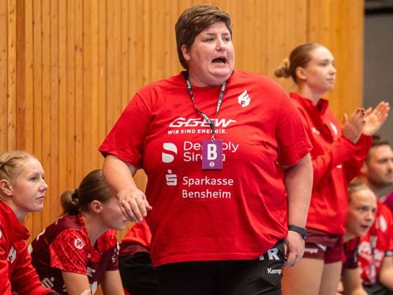 HSG Bensheim Auerbach vs Frisch Auf Goeppingen, Handball, 1 Bundesliga, Season 2025 2026, 06 09 2025 HSG Bensheim Auerbach vs Frisch Auf Goeppingen, Handball, 1 Bundesliga, Season 2025 2026, 06 09 2025 Bensheim Copyright: xMichaelxSchmidt Eibner-Pressefotx EP_MST