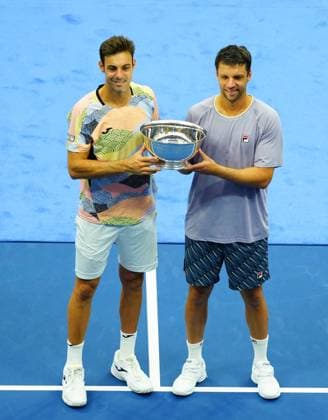 Marcel Granollers and Horacio Ceballos win the Men s Doubles title 2025 US Open, Day Fourteen, USTA Billie Jean King National Tennis Center, New York, USA - 06 Sept 2025New York USTA Billie Jean King National T New York (NY) United States of America  Copyright: xJavierxGarcia Shutterstockx 15467797b