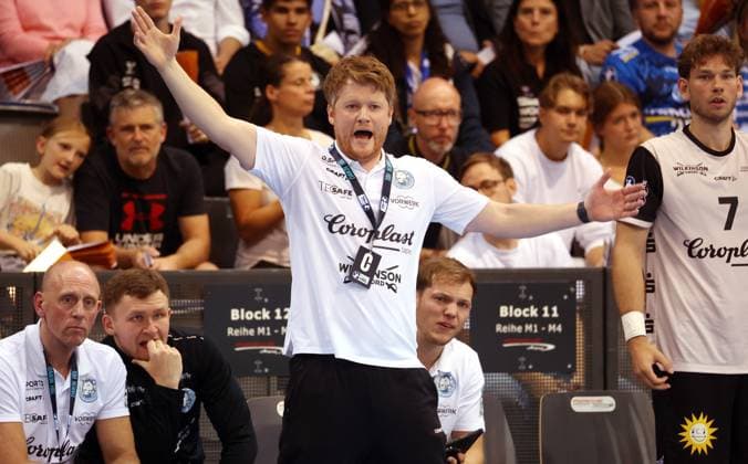 BAU 06 09 2025 Stuttgart Handball TVB Stuttgart vs Bergischer HC, Markus Pütz Bergischer HC