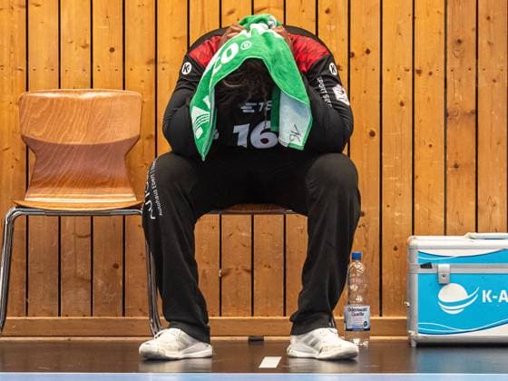 Vanessa Fehr HSG Bensheim Auerbach, 16 at half-time, HSG Bensheim Auerbach vs Frisch Auf Goeppingen, Handball, 1 Bundesliga, Season 2025 2026, 06 09 2025 HSG Bensheim Auerbach vs Frisch Auf Goeppingen, Handball, 1 Bundesliga, Season 2025 2026, 06 09 2025 Bensheim Copyright: xMichaelxSchmidt Eibner-Pressefotx EP_MST