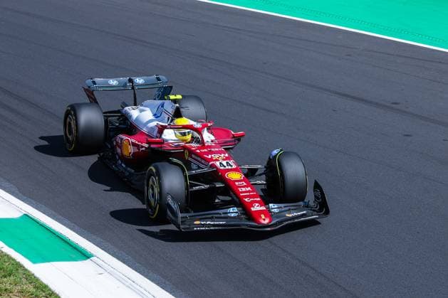 F1 Grand Prix of Italy 2025 in Monza - 06 Sep 2025 Lewis Hamilton of United Kingdom and Scuderia Ferrari HP SF-25 (44) seen during the F1 Grand Prix of Italy 2025 - Free Practice 3 at Autodromo Nazionale Monza. Monza Italy Copyright: xFabrizioxCarabellix xSOPAxImagesx 20250906R3FC1568_LewisHamilton