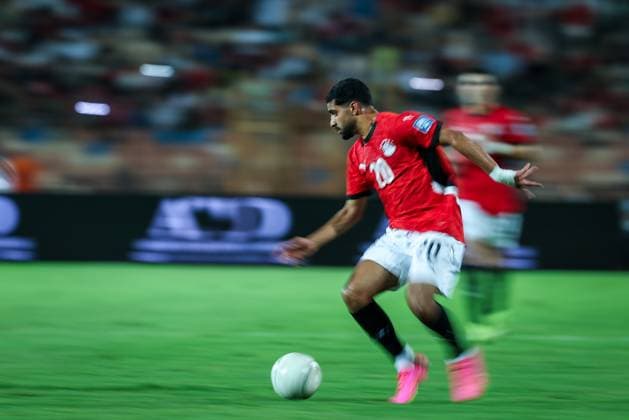 Egypt v Ethiopia - World Cup Qualifiers Ibrahim Adel of Egypt plays during the FIFA World Cup, WM, Weltmeisterschaft, Fussball African qualifiers Match Group A between Egypt and Ethiopia at Cairo International Stadium in Cairo, Egypt, on September 5, 2025. Cairo Egypt  Copyright: xAymanxArefx originalFilename:aref-notitle250905_npii7.jpg