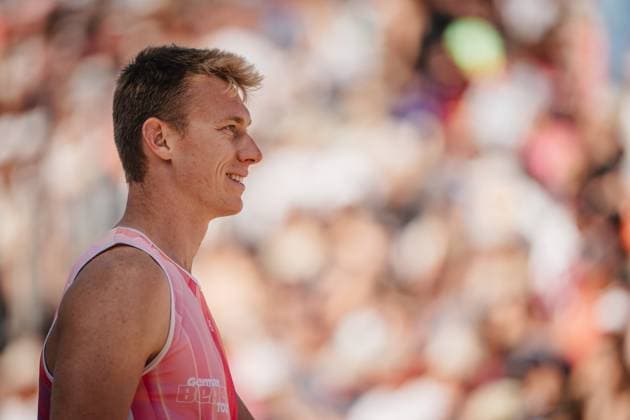 Beach Volleyball Men German Championships 2025 Timmendorfer Strand 06 09 2025 Jonas Reinhardt Timmendorfer Strand Ahmann Hager Arena Schleswig Holstein Germany