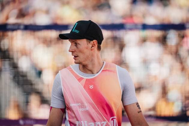Beach Volleyball Men German Championships 2025 Timmendorfer Strand 06 09 2025 Robin Sowa Timmendorfer Strand Ahmann Hager Arena Schleswig Holstein Germany