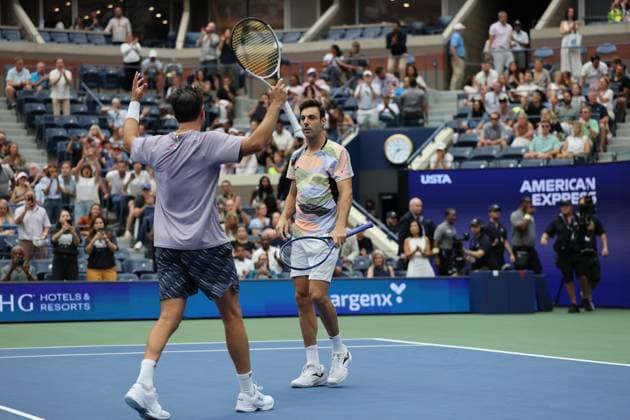 TENNIS : US Open 2025 - Finale - Double - Flushing Meadows - New York - 06 09 2025 Marcel Granollers (ESP) - Horacio Zeballos (ARG) us  Copyright: xSportxVisionx
