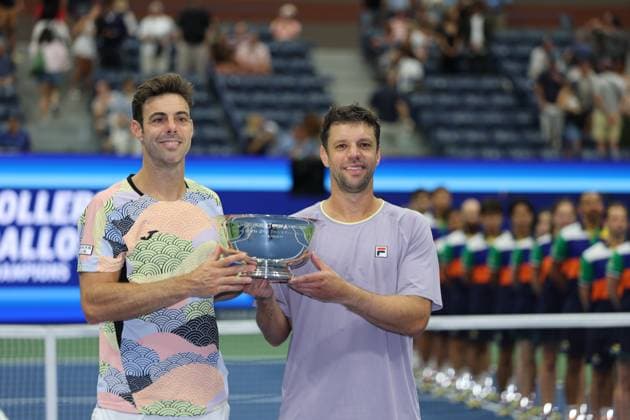 TENNIS : US Open 2025 - Finale - Double - Flushing Meadows - New York - 06 09 2025 Marcel Granollers (ESP) - Horacio Zeballos (ARG) us  Copyright: xSportxVisionx