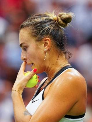 Aryna Sabalenka in Ladies Final action 2025 US Open, Day Fourteen, USTA Billie Jean King National Tennis Center, New York, USA - 06 Sept 2025New York USTA Billie Jean King National T New York (NY) United States of America  Copyright: xJavierxGarcia Shutterstockx 15467797m