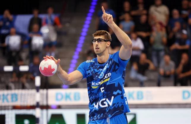 BAU 06 09 2025 Stuttgart Handball TVB Stuttgart vs Bergischer HC, Antonio Serradilla TVB