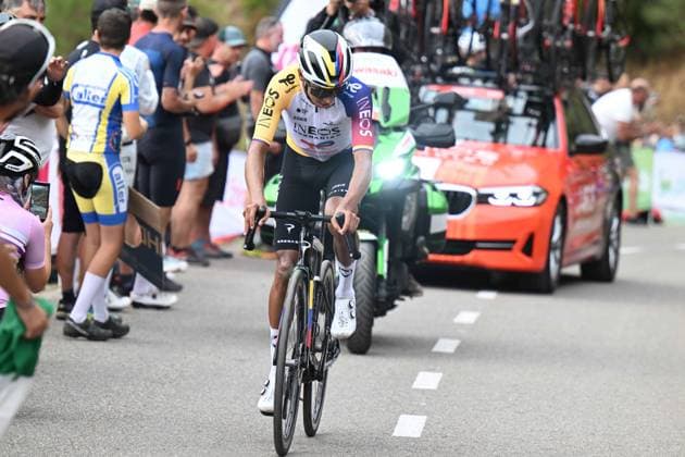 06-09-2025 Vuelta A Espana; Tappa 14 Aviles - La Farrapona; 2025, Ineos Grenadiers; Bernal Gomez, Arley; La Farrapona; 