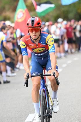 06-09-2025 Vuelta A Espana; Tappa 14 Aviles - La Farrapona; 2025, Lidl - Trek; Bagioli, Andrea; La Farrapona; 