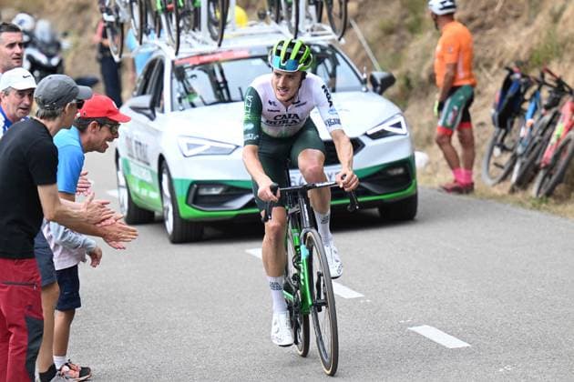 06-09-2025 Vuelta A Espana; Tappa 14 Aviles - La Farrapona; 2025, Caja Rural - Seguros Rga; Bou Company, Joan; La Farrapona; 