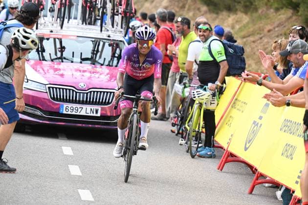 06-09-2025 Vuelta A Espana; Tappa 14 Aviles - La Farrapona; 2025, Burgos - Bh; Chumil, Sergio Geovani; La Farrapona; 