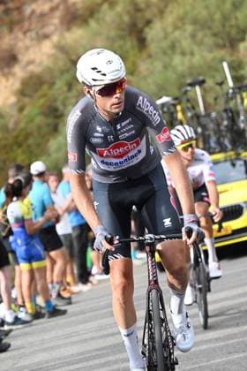 06-09-2025 Vuelta A Espana; Tappa 14 Aviles - La Farrapona; 2025, Alpecin - Deceuninck; Riesebeek, Oscar; La Farrapona; 