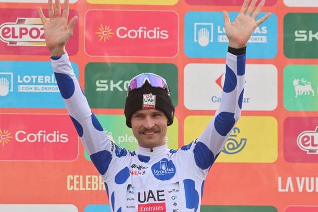 06-09-2025 Vuelta A Espana; Tappa 14 Aviles - La Farrapona; 2025, Uae Team Emirates - Xrg; Vine, Jai; La Farrapona; 