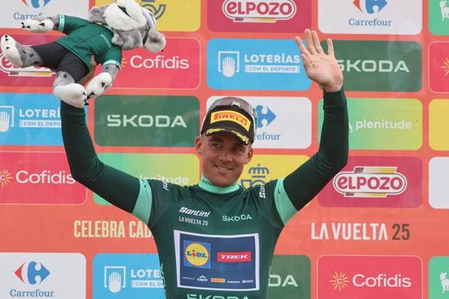 06-09-2025 Vuelta A Espana; Tappa 14 Aviles - La Farrapona; 2025, Lidl - Trek; Pedersen, Mads; La Farrapona; 