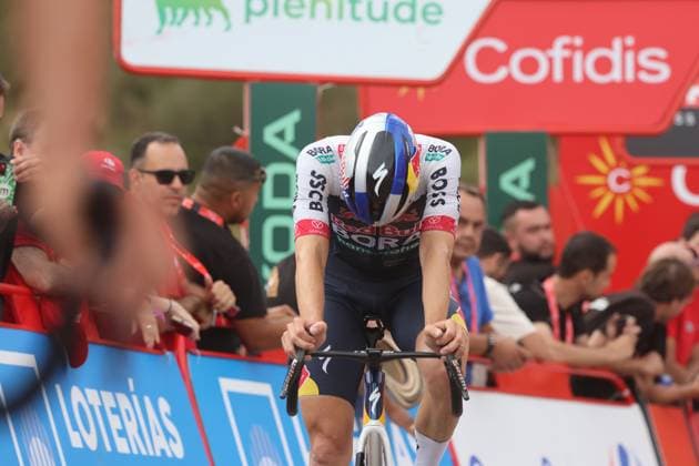 06-09-2025 Vuelta A Espana; Tappa 14 Aviles - La Farrapona; 2025, Red Bull - Bora Hansgrohe; Hindley, Jai; La Farrapona; 