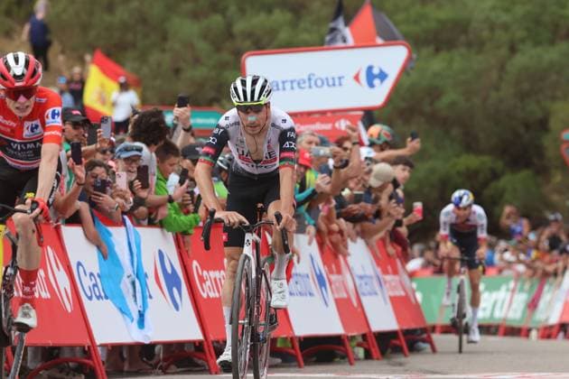 06-09-2025 Vuelta A Espana; Tappa 14 Aviles - La Farrapona; 2025, Uae Team Emirates - Xrg; Almeida, Joao; La Farrapona; 