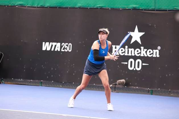 Match between german emily appeleton and american victoria hu at sp open in sao paulo Sao Paulo (SP), 09 06 2025 WTA250 SP Open - Match between German Emily Appeleton and American Victoria Hu, at the SP Open in Sao Paulo, which takes place between September 6th and 14th at Villa-Lobos Park, in the west zone of Sao Paulo, this Saturday, September 6th, 2025. American Victoria Hu beat German Emily Appeleton by scores of 7x5 and 6x4 6x2 by 2 x 0 sets and is eliminated. (Foto: Leco Viana Thenews2 imago images) SPO  Copyright: xLecoxVianax