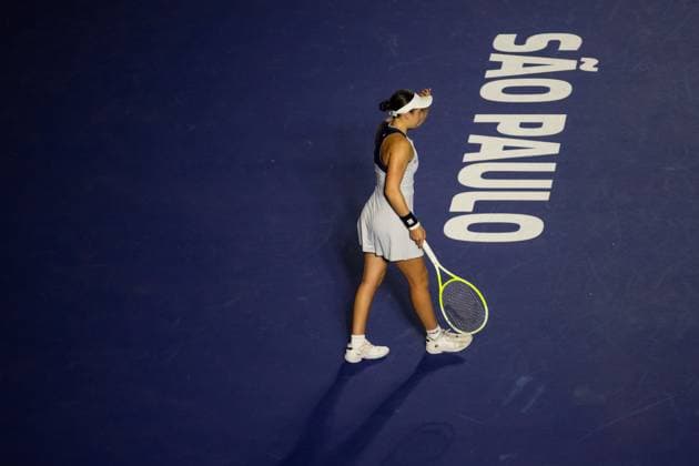 WTA, Tennis Damen 250 SP OPEN SaO PAULO, SP - 06.09.2025: WTA 250 SP OPEN - Marking the return of the professional women& 39;s tennis circuit to the capital of Sao Paulo after 25 years, the SP Open, WTA 250 of Sao Paulo, takes place from September 6th to 14th at Parque Villa Lobos. In the photo, Brazilian Pietra Rivoli in a match against Italian Miriana Tona, valid for the tournament& 39;s qualifying and held late afternoon this Saturday (06). (Photo: Rodilei Morais Fotoarena) x2801131x  RodileixMorais