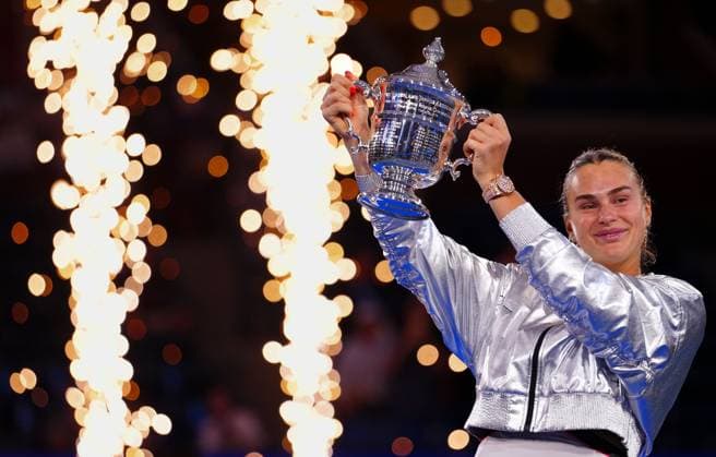 Aryna Sabalenka wins the US Open title 2025 US Open, Day Fourteen, USTA Billie Jean King National Tennis Center, New York, USA - 06 Sept 2025New York USTA Billie Jean King National T New York (NY) United States of America  Copyright: xJavierxGarcia Shutterstockx 15467797aa