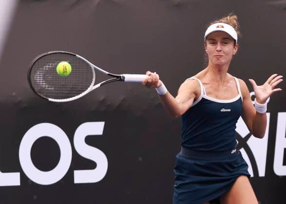 Match between slovakia s martina okalova and greek martha matarola at the sp open in sao paulo Sao Paulo (SP), 09 06 2025 WTA250 SP Open - Match between Slovakia s Martina Okalova and Greece s Martha Matola, at the SP Open in Sao Paulo, which takes place between September 6th and 14th at Villa-Lobos Park, in the west zone of Sao Paulo, this Saturday, September 6th, 2025. Slovakia s Martina Okalova beat Greece s Martha Matola by 6x4 and 6x2 by 2 x 0 sets and is classified. (Foto: Leco Viana Thenews2 imago images) SPO  Copyright: xLecoxVianax