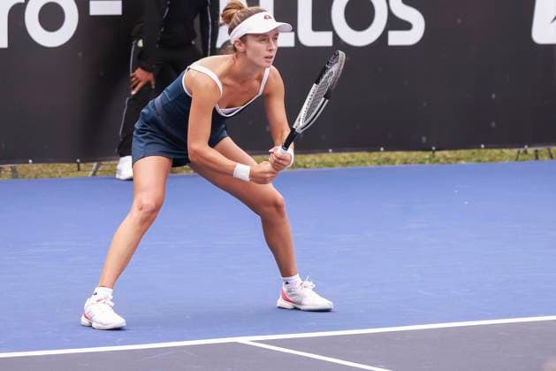 Match between slovakia s martina okalova and greek martha matarola at the sp open in sao paulo Sao Paulo (SP), 09 06 2025 WTA250 SP Open - Match between Slovakia s Martina Okalova and Greece s Martha Matola, at the SP Open in Sao Paulo, which takes place between September 6th and 14th at Villa-Lobos Park, in the west zone of Sao Paulo, this Saturday, September 6th, 2025. Slovakia s Martina Okalova beat Greece s Martha Matola by 6x4 and 6x2 by 2 x 0 sets and is classified. (Foto: Leco Viana Thenews2 imago images) SPO  Copyright: xLecoxVianax