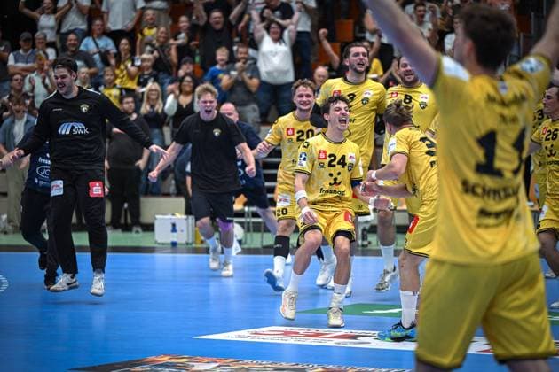 Germany Handball 2 Bundesliga 2025 26, 06 09 2025, 2 Matchday HSG Krefeld Niederrhein vs Die Eulen Ludwigshafen Sporthalle Glockenspitz Krefeld , Copyright: xMarkusxVerwimpx