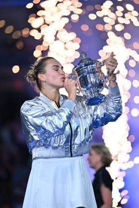 US Open - Aryna Sabalenka Wins Women Final Aryna Sabalenka (RUS) wins the women final at the 2025 US Open at Billie Jean National Tennis Center in New York City, NY, USA, on September 6, 2025. Photo by Corinne Dubreuil ABACAPRESS.COM New York City United States  Copyright: xDubreuilxCorinne ABACAx