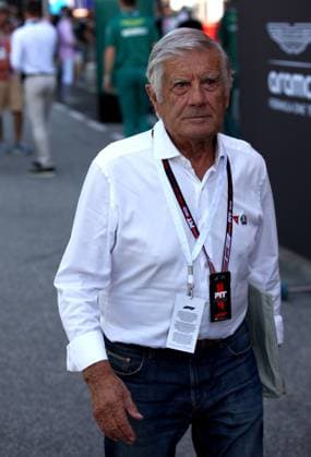 07 09 2025, Autodromo Nazionale Monza, Monza, FORMULA 1 PIRELLI GRAN PREMIO D™ITALIA 2025 , pictured Former 15-time Italian motorcycle world champion Giacomo Ago Agostini Photo by Alessandro Martellotta Hasan Bratic DeFodi Images