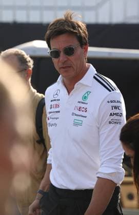 Formula 1 of Italia Teamprincipal Toto Wolff (Mercedes-AMG Petronas F1 Team) is seen ahead of the Formula 1 Pirelli Gran Premio d?Italia 2025 at the Autodromo Nazionale di Monza in Monza, Italia, September 07 2025. Monza Italia Copyright: xMatrixxImagesx xHasanxBraticx 