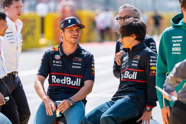 Max Verstappen Oracle Red Bull Racing, Netherlands, 01 , ITA, Formula 1 World Championship, Italian Grand Prix, Autodromo Nazionale Monza, Race Day, Drivers Parade, 2025 season, 07 09 2025 ITA, Formula 1 World Championship, Italian Grand Prix, Autodromo Nazionale Monza, Race Day, Drivers Parade, 2025 season, 07 09 2025 Monza Copyright: xEibner-Pressefoto MarcelxFischerx EP_MFI