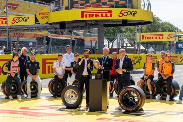 F1 Monza Pirelli 500 GP ITA, Formula 1 World Championship, Italian Grand Prix, Autodromo Nazionale Monza, Race Day, Drivers Parade, 2025 season, 07 09 2025 ITA, Formula 1 World Championship, Italian Grand Prix, Autodromo Nazionale Monza, Race Day, Drivers Parade, 2025 season, 07 09 2025 Monza Copyright: xEibner-Pressefoto MarcelxFischerx EP_MFI