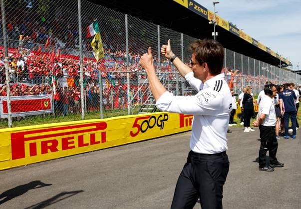Toto Wolff AUT, Mercedes AMG Petronas F1 Team , F1 Grand Prix of Italy at Autodromo Nazionale Monza on September 7, 2025 in Monza, Italy Photo by HOCH ZWEI Monza Italy