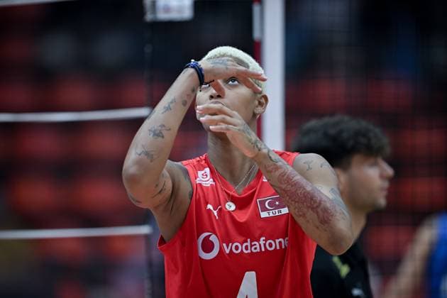 Turkiye v Italy - FIVB Women’s World Volleyball Championship BANGKOK, THAILAND - SEPTEMBER 7: Melissa Teresa Vargas of Turkiye is seen ahead of the FIVB Women s Volleyball World Championship, WM, Weltmeisterschaft between Turkiye and Italy at the Huamark Indoor Stadium in Bangkok, Thailand on September 7, 2025. Mustafa Hatipoglu Anadolu Bangkok Thailand. Editorial use only. Please get in touch for any other usage.  Copyright: x2025xAnadoluxMustafaxHatipoglux