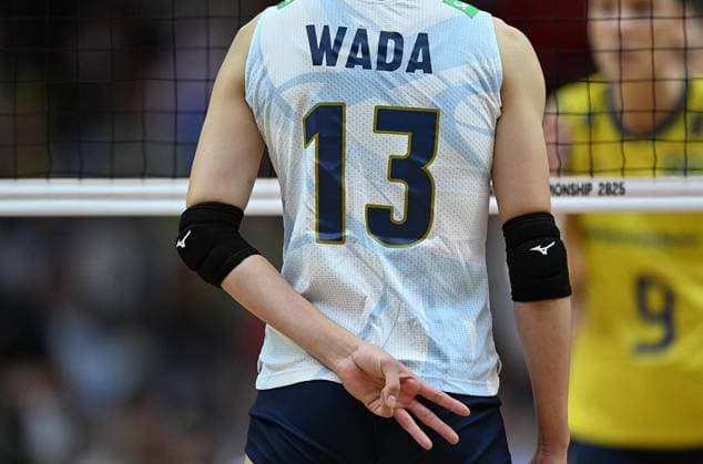 (250907) -- BANGKOK, Sept. 7, 2025 -- Wada Yukiko of Japan gestures during the final 3-4 match between Japan and Brazil at the Volleyball Women s World Championship, WM, Weltmeisterschaft in Bangkok, Thailand, Sept. 7, 2025. ) (SP)THAILAND-BANGKOK-VOLLEYBALL-WOMEN S WORLD CHAMPIONSHIP-FINAL 3-4-JAPAN VS BRAZIL HouxZhaokang 
