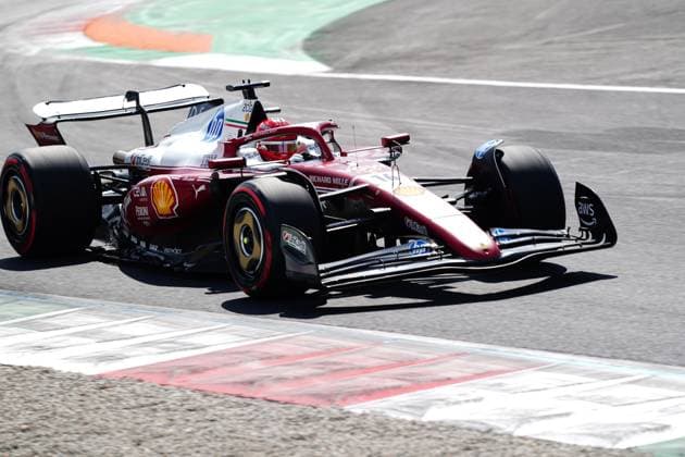 F1 Grand Prix of Italy - Race MONZA, ITALY - SEPTEMBER 07: Charles Leclerc of Monaco driving the (16) Scuderia Ferrari HP SF-25 on track during F1 Grand Prix of Italy at Autodromo Nazionale Monza on September 07, 2025 in Monza, Italy. Pier Marco Tacca Anadolu Monza Italy. Editorial use only. Please get in touch for any other usage.  Copyright: x2025xAnadoluxPierxMarcoxTaccax