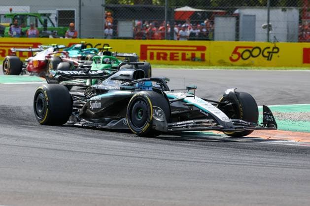 George Russell Mercedes AMG Petronas 63 , Race, Italian Grand Prix, Motorsport, Men, Formula 1, 07 09 2025 Monza Lombardy Italy Copyright: xkolbert-press ChristianxKolbertx