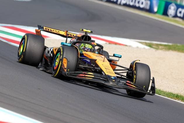 Lando Norris McLaren Formula 1 Team 4 , Race, Italian Grand Prix, Motorsport, Men, Formula 1, 07 09 2025 Monza Lombardy Italy Copyright: xkolbert-press ChristianxKolbertx