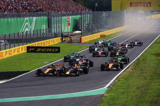 Formula 1, Italian GP in Monza, the race