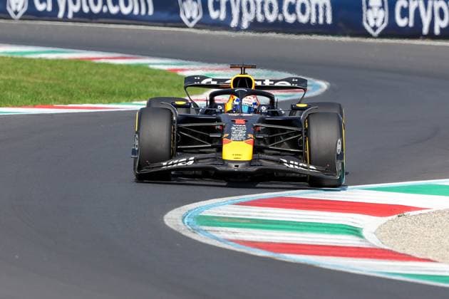 Max Verstappen Oracle Red Bull Racing 1 , Race, Italian Grand Prix, Motorsport, Men, Formula 1, 07 09 2025 Monza Lombardy Italy Copyright: xkolbert-press ChristianxKolbertx