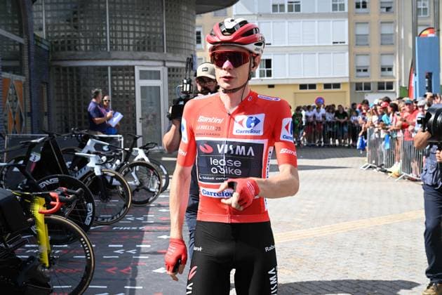 07-09-2025 Vuelta A Espana; Tappa 15 Vegadeo - Monforte De Lemos; 2025, Visma - Lease A Bike; Vingegaard, Jonas; Vegadeo; 