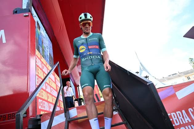 07-09-2025 Vuelta A Espana; Tappa 15 Vegadeo - Monforte De Lemos; 2025, Lidl - Trek; Pedersen, Mads; Vegadeo; 