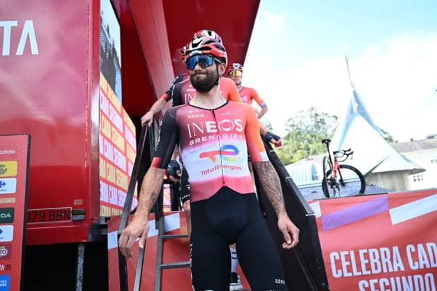 07-09-2025 Vuelta A Espana; Tappa 15 Vegadeo - Monforte De Lemos; 2025, Ineos Grenadiers; Ganna, Filippo; Vegadeo; 