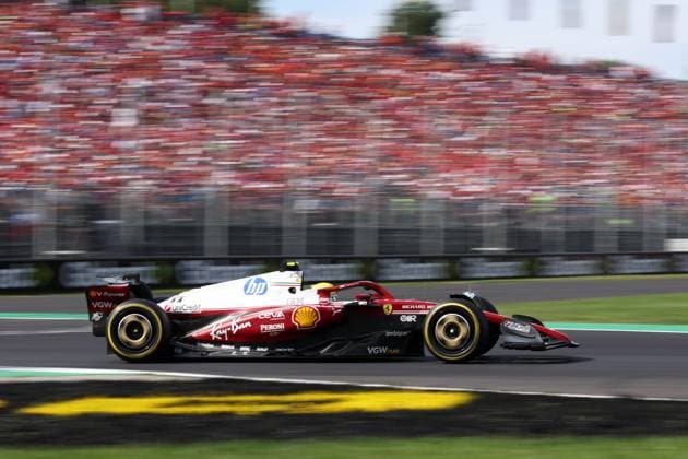 F1 Grand Prix of Italy Lewis Hamilton of Scuderia Ferrari on track during the F1 Grand Prix of Italy at Autodromo Nazionale on September 7, 2025 in Monza, Italy. Monza Autodromo Nazionale Italy Copyright: xMarcoxCanonierox