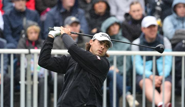 2025 Amgen Irish Open, The K Club, Kildare 7 9 2025 Jacob Skov Olesen tees off the 1st Jacob Skov Olesen tees off the 1st 7 9 2025  Copyright: x INPHO BryanxKeanex INP_6970