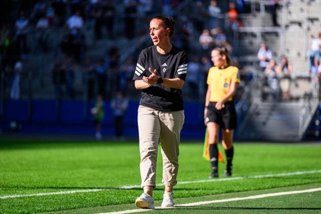 Soccer I Women I Season 2025 2026 I Bundesliga I 1 Matchday I Hamburger SV VfL Wolfsburg I 07 09 2025 Liese Brancao Hamburger SV Hamburg Volksparkstadion Hamburg Germany Copyright: xLobecax xHenningxRohlfsx