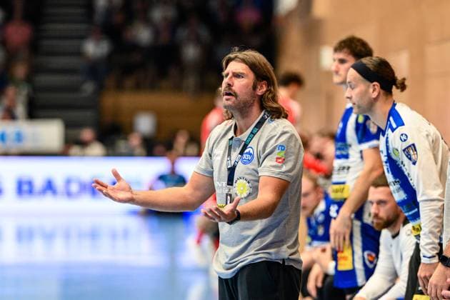 Sebastian, Hinze Coach, ThSV Eisenach GER, Thuringia, ThSV Eisenach vs MT Melsungen, 1 Daikin Handballbundesliga, Handball, Matchday 3, Season 2025 2026, 07 09 2025 GER, Thuringia, ThSV Eisenach vs MT Melsungen, 1 Daikin Handballbundesliga, Handball, Matchday 3, Season 2025 2026, 07 09 2025 Eisenach Copyright: xEibner-Pressefoto MartinxHerbstx EP_MHT