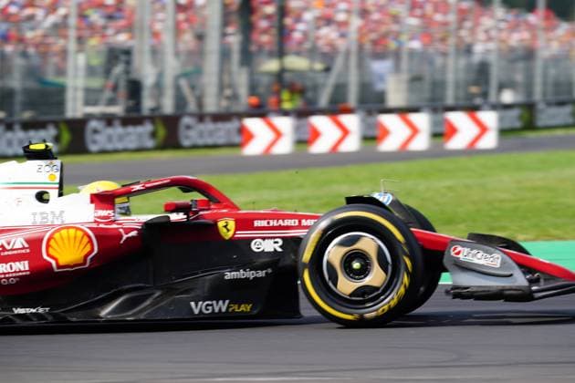 F1 Grand Prix of Italy - Race MONZA, ITALY - SEPTEMBER 07: Lewis Hamilton of Great Britain driving the (44) Scuderia Ferrari HP SF-25 on track during F1 Grand Prix of Italy at Autodromo Nazionale Monza on September 07, 2025 in Monza, Italy. Pier Marco Tacca Anadolu Monza Italy. Editorial use only. Please get in touch for any other usage.  Copyright: x2025xAnadoluxPierxMarcoxTaccax