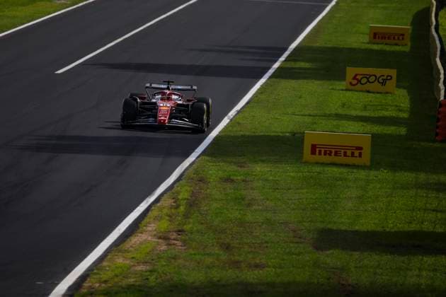 F1 - ITALIAN GRAND PRIX 2025 16 LECLERC Charles (mco), Scuderia Ferrari SF-25, action during the 2025 Formula 1 Pirelli Grand Premio d™Italia, 2025 Italian Grand Prix, 16th round of the 2025 FIA Formula One World Championship, WM, Weltmeisterschaft from September 5 to 7, 2025 on the Autodromo Nazionale Monza, in Monza, Italy - MonzaItaly  Copyright: xXavixBonillax
